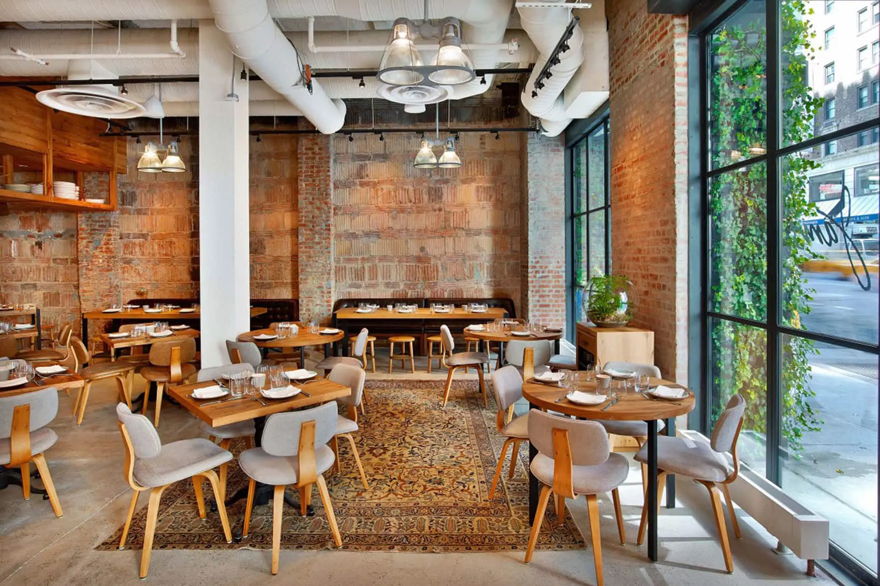 restaurant furniture layout