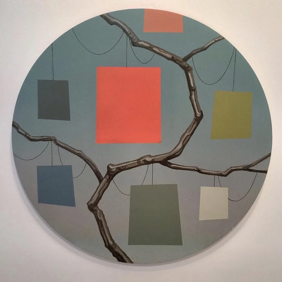 “Chapters” painting by NYC artist Jeff Quinn