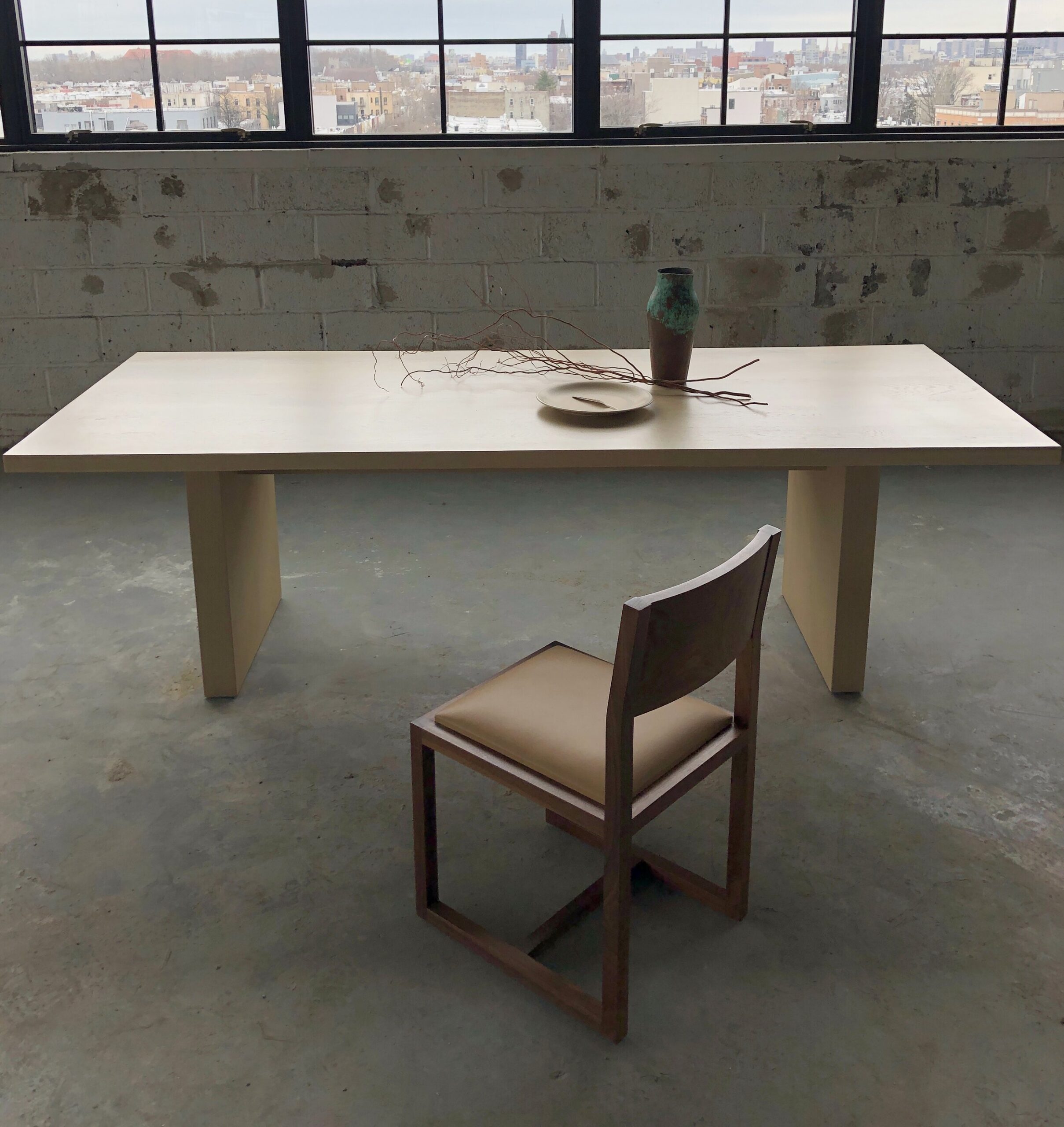 SENTIENT | ST. LAWRENCE CHAIR COMMUNAL TABLE