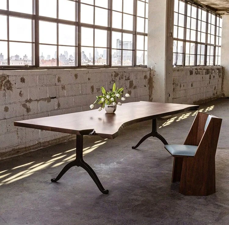SENTIENT Signature Live Edge Table , Symphony Chair