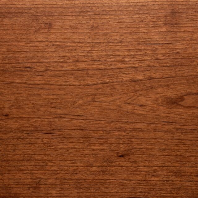 Cherry wood grain swatch showing natural color and texture - SENTIENT Materials
