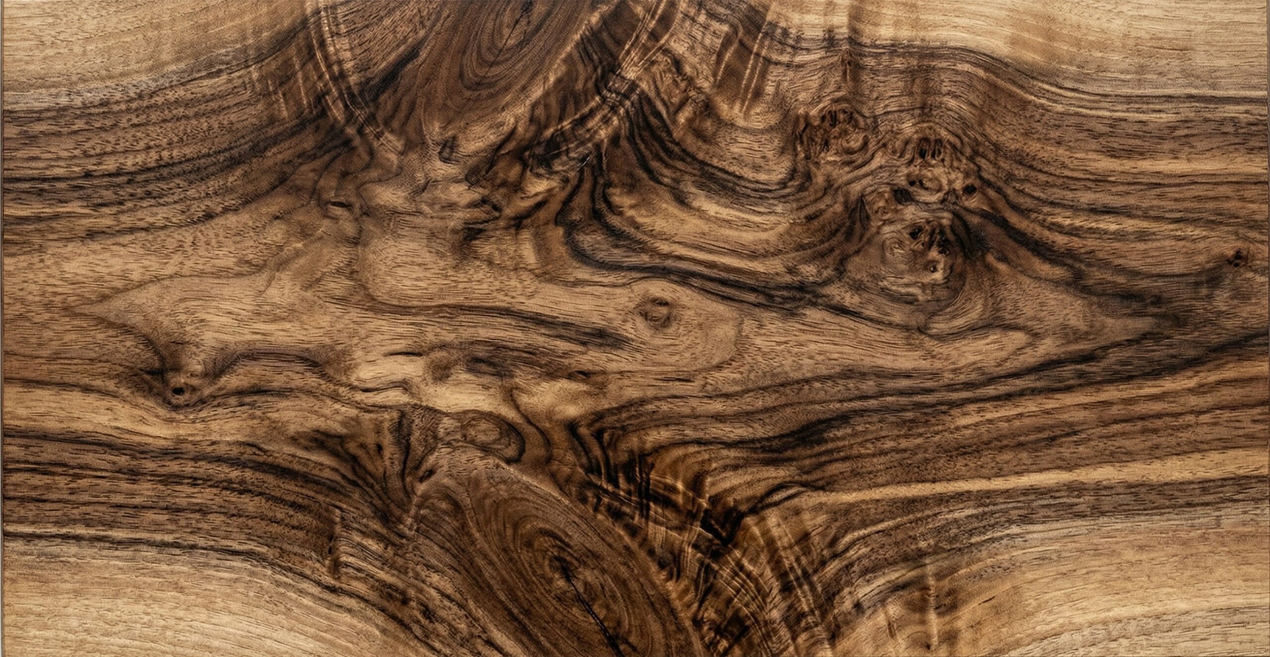 Claro Walnut wood grain showing natural color and texture