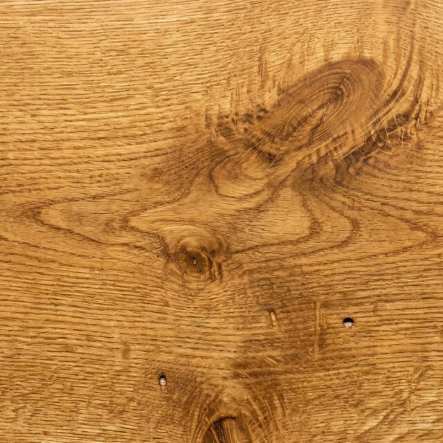 Reclaimed Oak wood grain swatch showing natural color and texture - SENTIENT Materials