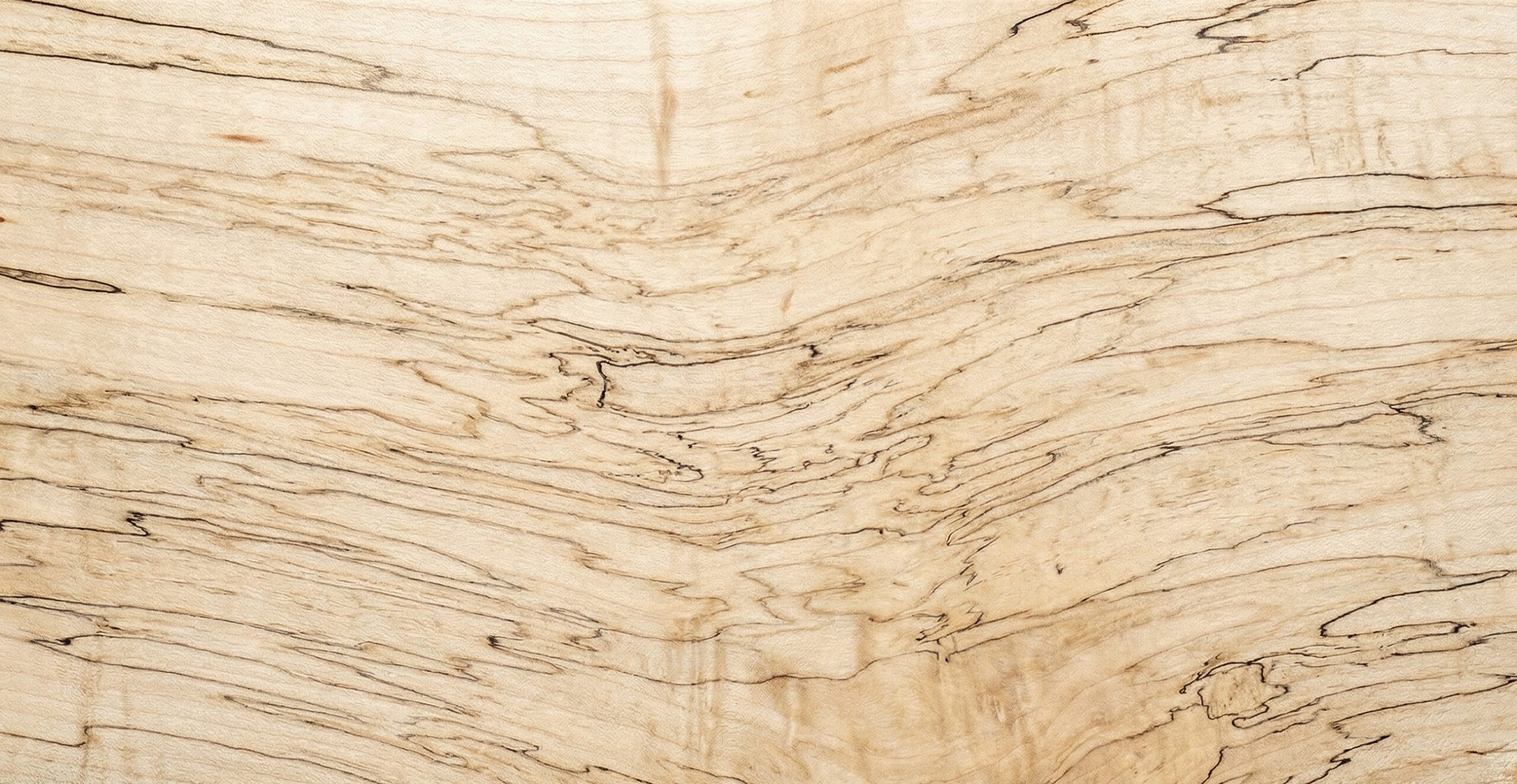 Spalted Maple wood grain showing natural color and texture