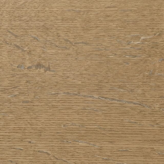 White Oak wood grain swatch showing natural color and texture - SENTIENT Materials